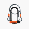 Kryptonite Evolution Mini-7 Bügelschloss + KryptoFlex Kabel
