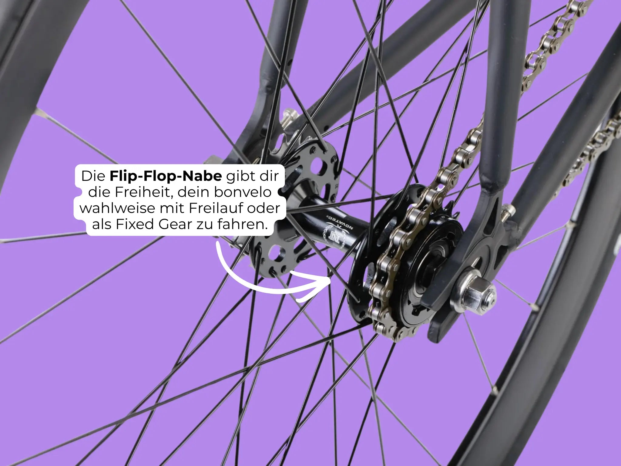 bonvelo RAKEDE – Singlespeed mit Alu-Rahmen